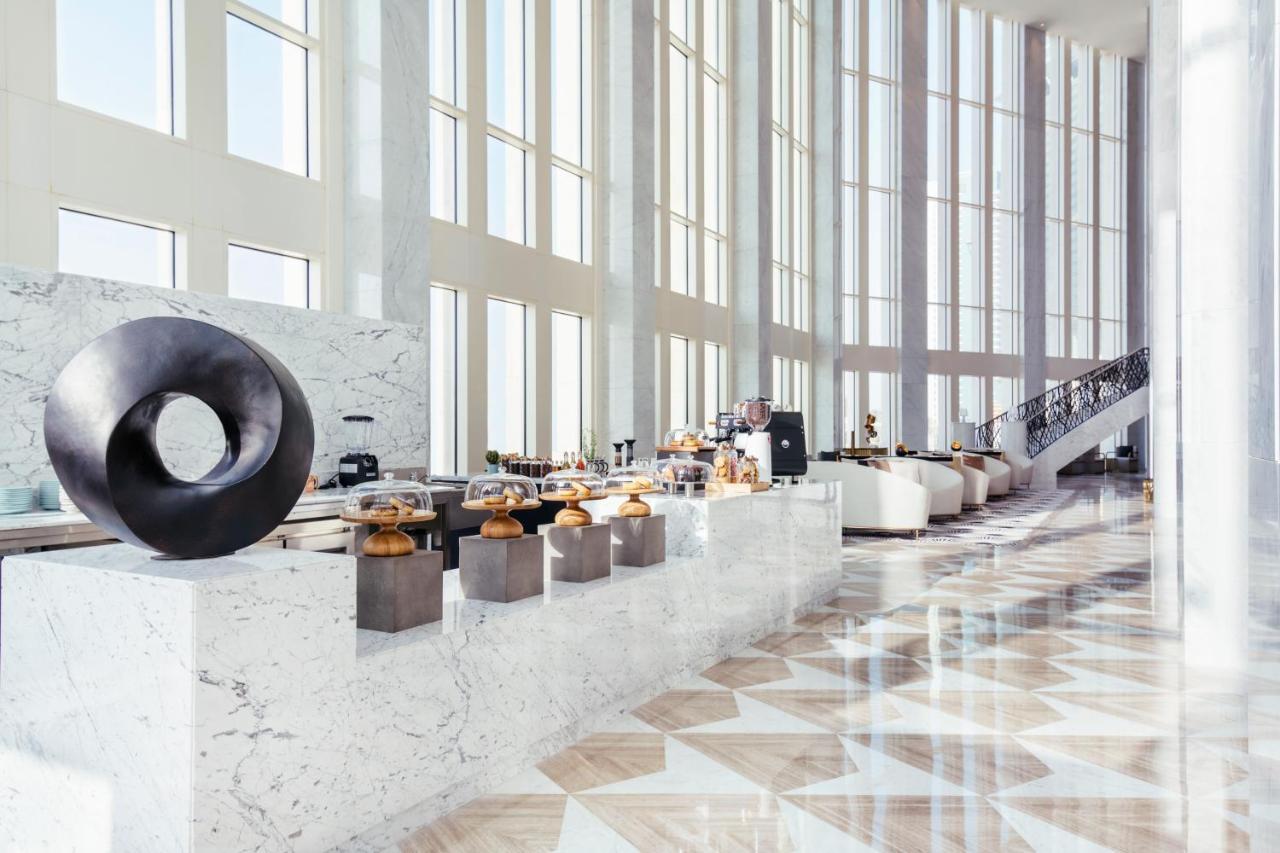 Wyndham Grand Doha West Bay Beach Экстерьер фото Lobby