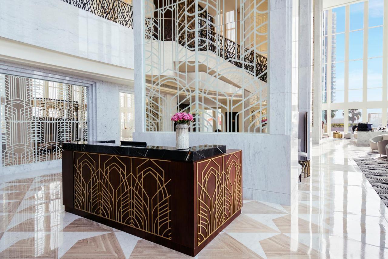 Wyndham Grand Doha West Bay Beach Экстерьер фото The lobby of the hotel